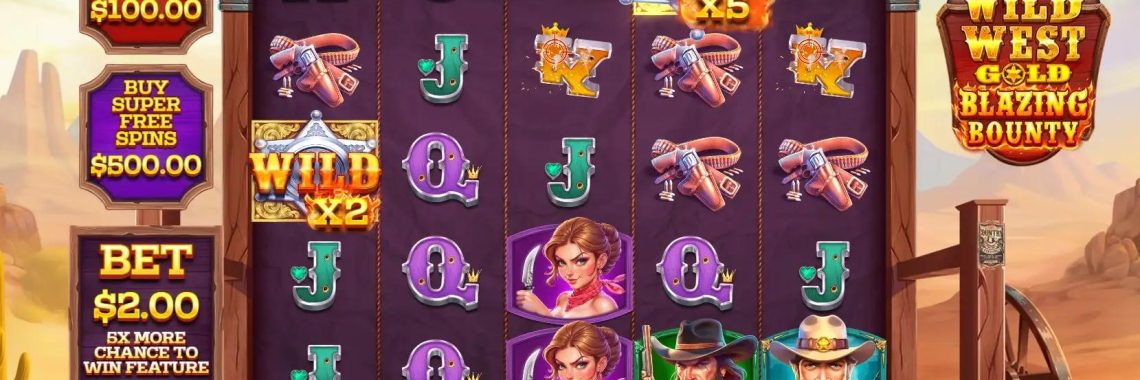 Wild West Gold Blazing Bounty